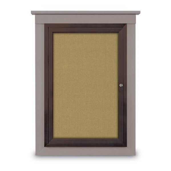 United Visual Products Letterboard, 36x36, Bronze/Black UV9020ACS3636-BRONZE-BLACK - main